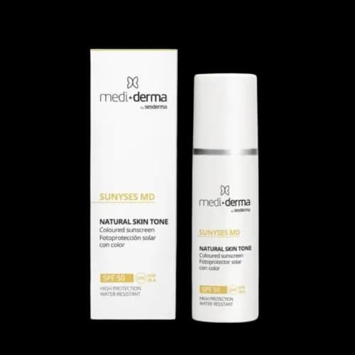 SUNYSES MD NATURAL SKIN TONE Sunscreen - Fotoproteção solar com cor - FPS 50 30 ml