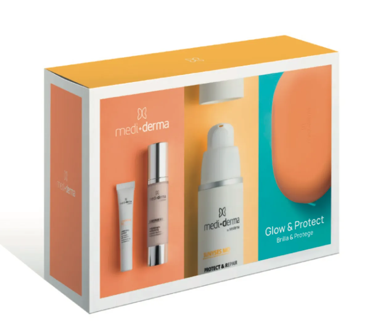 Pack Glow & Protect - * Vitamina C Fluído (C-Defense MD); * Contorno de Olhos Vitamina C (C-Defense MD),* SPF50+ (Sunyses MD)